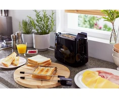 Skrudintuvas Philips Daily Collection HD2583/90 Toaster 600 W Juodas
