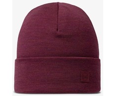 Skrybėlė - Buff Midweight Merino Wool 250 g/m² Unisex Raudona