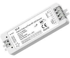 Skydance LED Dimmeris - V1-F 12-48V 1x8A Push-Dim Fade-in Fade-out