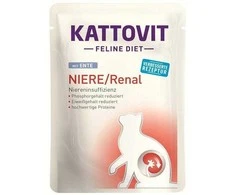 Drėgnas Kačių Maistas - Kattovit Feline Diet Niere/Renal Antis 85g