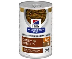 Šunų Maistas - HILL'S Prescription Diet Inkstų Priežiūros k/d Vištienos Troškinys 400g
