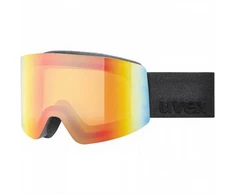Ski goggles UVEX Provoqe FM juodas/rainbow