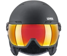 Kask narciarski UVEX Wanted Visor 58-61cm L juoda