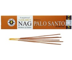 Smilkalų Lazdelės - Golden Nag Palo Santo Smilkalai Vijayshree 15 Lazdelių