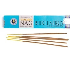 Smilkalų Lazdos - Golden Nag Reiki Energijos Smilkalai Vijayshree 15 Lazdelių