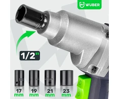 Elektrinis smūginis veržliasukis Wuber 2200W 800Nm