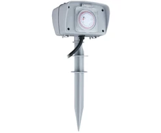 Sodo Elektrinis Stulpas - DPM Słupek Ogrodowy 2G 1,5m 3680W Laikmatis IP44