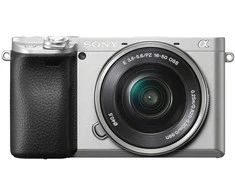 Sony A6400 + 16-50mm OSS (Sidabrinis) | (ILCE-6400L/S) | (α6400) | (Alpha 6400)