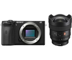 Sony A6600 + 14mm F1.8 GM (Juodas) | (ILCE-6600/B) | (α6600) | (Alpha 6600) (SEL14F18GM)