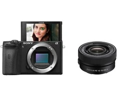 Sony A6600 + 16-50mm OSS II (Juodas) | (SELP16502) | (ILCE-6600/B) | (α6600) | (Alpha 6600)