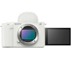 Sony ZV-E1 viso kadro vaizdo tinklaraščių kamera, baltos spalvos