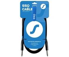 Sound Station Quality Audio Kabelis - SSQ JMPJMP5 Jack Mono 6.3mm 5m Juodas