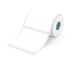 Šiluminės etiketės Niimbot lipdukai 80x50 mm - 560 vnt Baltos spalvos