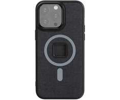 Spigen Telefono Dėklas - VRIG Claw Mini for iPhone 14 Pro Max, Slim, Fabric Lining, MagSafe Compatible