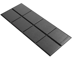 Sporto kilimėlis - UREVO įrangos kilimėlis 160cm x 65cm neslystantis vandeniui juodas
