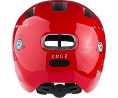 ALPINA XIMO 2 Raudonas SMILE GLOSS Bike Helmet, Size 49-54