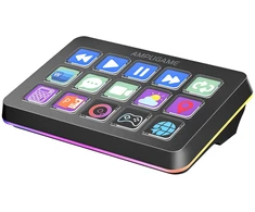 Srautinio valdiklis - Fifine D6 15 mygtukų RGB USB PC/Mac juodas