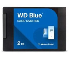 SSD - Western Digital Mėlyna SA510 2TB Vidinė SSD 6000MB/s Juoda