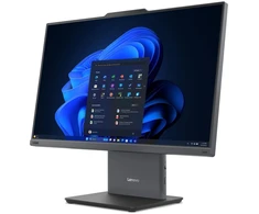 Lenovo AIO ThinkCentre neo 50a G5 Core 7 240H 23.8"FHD Touch IPS 250nits AG 16GB DDR5 5200 SSD1TB Integrated Intel Graphics Cam 5.0MP W11Pro Luna Pilkas 3Y OnSite + Lenovo Adapteris ACC_PARTS Kensington K64467M-M1