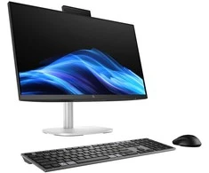 Stacionarus kompiuteris Hewlett Packard (HP) HP EliteStudio 8 G1i AI PC Intel Core Ultra 5 235 60.5 cm (23.8") 1920 x 1080 px Jutiklinis ekranas All-in-One PC 16 GB DDR5-SDRAM 512 GB SSD Windows 11 Pro Wi-Fi 7 (802.11be) Sidabrinis