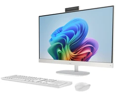 Hewlett Packard (HP) Darbalaukio Kompiuteris - HP AiO 27-ct2004nw, Ryzen AI 5 330, 16GB RAM, 512GB SSD, Balta
