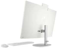 Hewlett Packard (HP) Darbalaukio Kompiuteris - HP AiO 27-ct2004nw, Ryzen AI 5 330, 16GB RAM, 512GB SSD, Balta