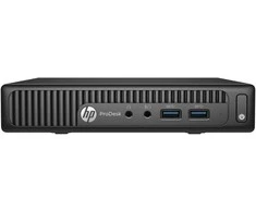 Stacionarus kompiuteris HP ProDesk 400 G2 Mini | Intel Core i5-6500T (4C/4T, 2.5 - 3.1 GHz, 6 MB)|HD Graphics 530|8GB DDR4|256GB NVme SSD|LAN|Win 11|Renew