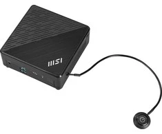 Mini desktop PC MSI Cubi N ADL S-226BEU barebone Intel N200 / WiFi 5 + BT 5.0 / 2x1Gbps / juodos spalvos