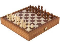 Stalo Žaidimų Rinkinys - Manopoulos Klasikinis 4in1 Šachmatai, Šaškės, Ludo, Gyvatės M Dydis