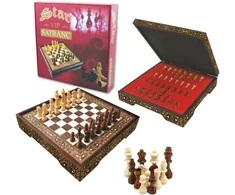 Star Vip Chess Set Pearl Lux L Dydžio Šachmatų Rinkinys