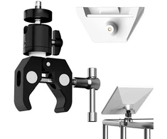 Starlink Lėkštės Laikiklis - HiSmart Starlink Mini Spaustukinis Laikiklis 18–53 mm 1/4 Colio Juodas/Baltas