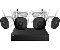 Stebėjimo Rinkinys - IMOU Kit-Pro WiFi CCTV Stebėjimo Rinkinys, 4 Kameros, 1 TB HDD, Full HD, Juoda