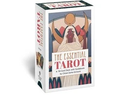 Sterling Ethos Taro kortų rinkinys - Esminės Tarot Kortos 78 Kortų Gidas 9x14x5 cm
