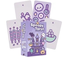 Sterling Ethos Tarot Kortų Rinkinys - Spoopy Tarot 78 Kortų su Gido Knyga 512g