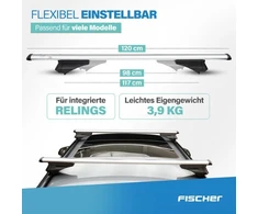 Fischer CrossLine 1.2 m open railing beams