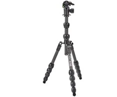 Stovas - 3 Legged Thing Pro 2.0 Leo Carbon 30kg AirHed Pro Juodas