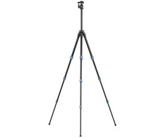 Stovas - Benro Slim TSL08CN00 Anglies pluošto stovas su rutuliniu galvute juodas