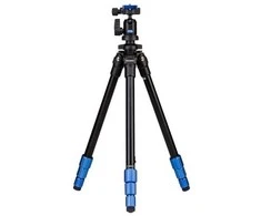 Stovas - Benro Slim TSL08CN00 Anglies pluošto stovas su rutuliniu galvute juodas