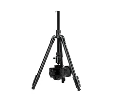 Stovas - Fotopro A5i Aliuminio Stovas Su FPH-55QS Kamuoliniu Galvute 10 Kg Apkrova 205 Cm Aukštis Juodas