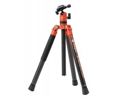 Stovas - Fotopro X-Aircross 2C Anglies Pluošto 151cm 900g 360° Pasukamas Oranžinis