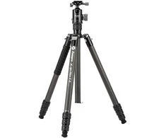 Stovas - Fotopro X go Max E 2 Anglies Stovas 170cm 47.5cm Monopodas Juodas