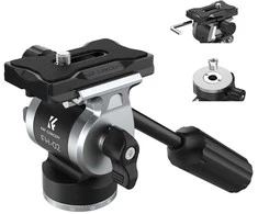 Stovas - K&amp;F Concept FH-02 2D Aliuminio Lydinio 3kg Apkrovos Talpa