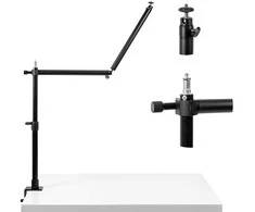 Stovas - MITOYA MTY85 16mm Galva 1/4'' Sriegis Reguliuojamas Aukštis 30-52cm