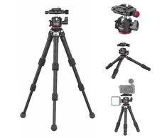 Stovas - Ulanzi MT-20 71cm Anglies 3kg Apkrovos 360° Ball Head
