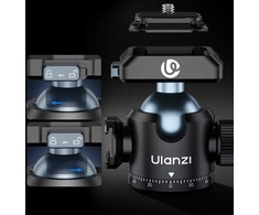 Stovas - Ulanzi T100 Uka 6kg apkrovos talpa CNC aliuminio juodas