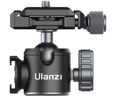 Stovas - ULANZI U80-L Aliumininis Kamuolinis Galvutė 2.5kg Apkrova Greito Atleidimo