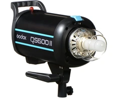 Studijinė blykstė - Godox QS600II 600 Ws 150 W modeliavimo lempa, Bowens jungtis, 2,4G belaidė X sistema, 5 600 K