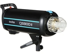Studijinė blykstė - Godox QS800II 800 Ws „Bowens“ 150 W modeliavimo lempa 2,4G belaidė X