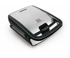TEFAL Sumuštinių ir vaflių keptuvas SW854D16, 4 plokštės