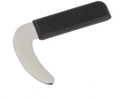 Sundo Peilis - Ergonomiška Kreivė Rankena, Nerūdijantis Plienas, Juodas
